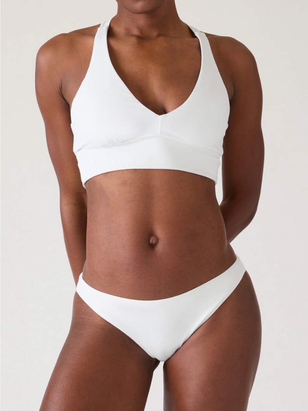 Athleta Plunge Bikini top and bottoms